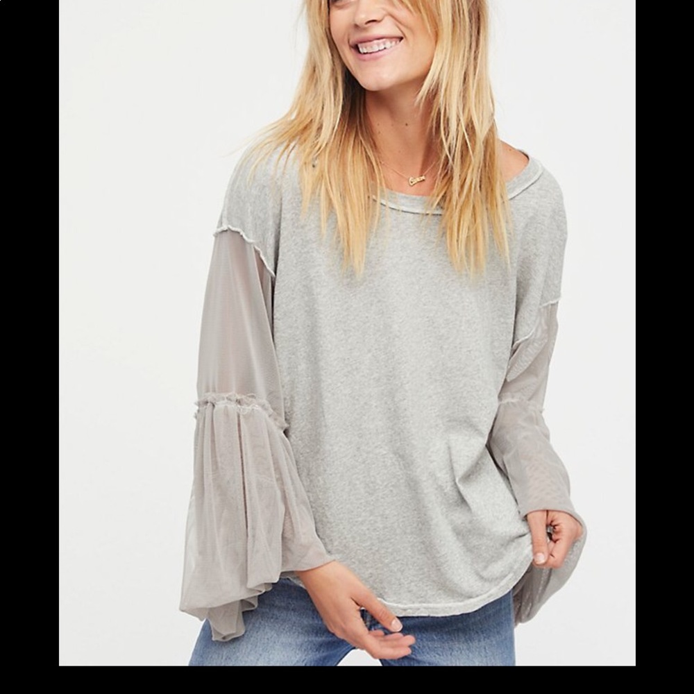 NWT Free People Still Got It Long Sleeve Tee - Picture 3 of 8
